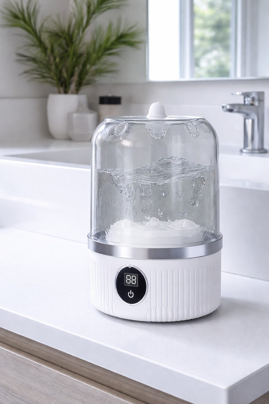 Mini Lavadora Portátil Recargable 1L
